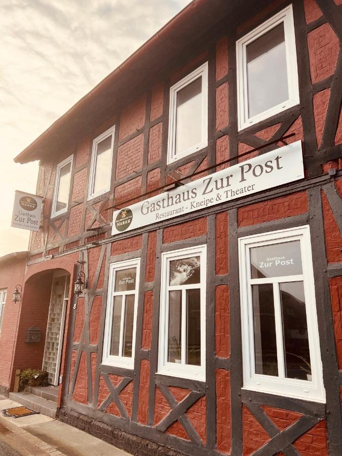 Hotel Gasthaus Zur Post Uetze Exterior foto